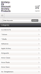 Mobile Screenshot of fsdiscountarchery.com